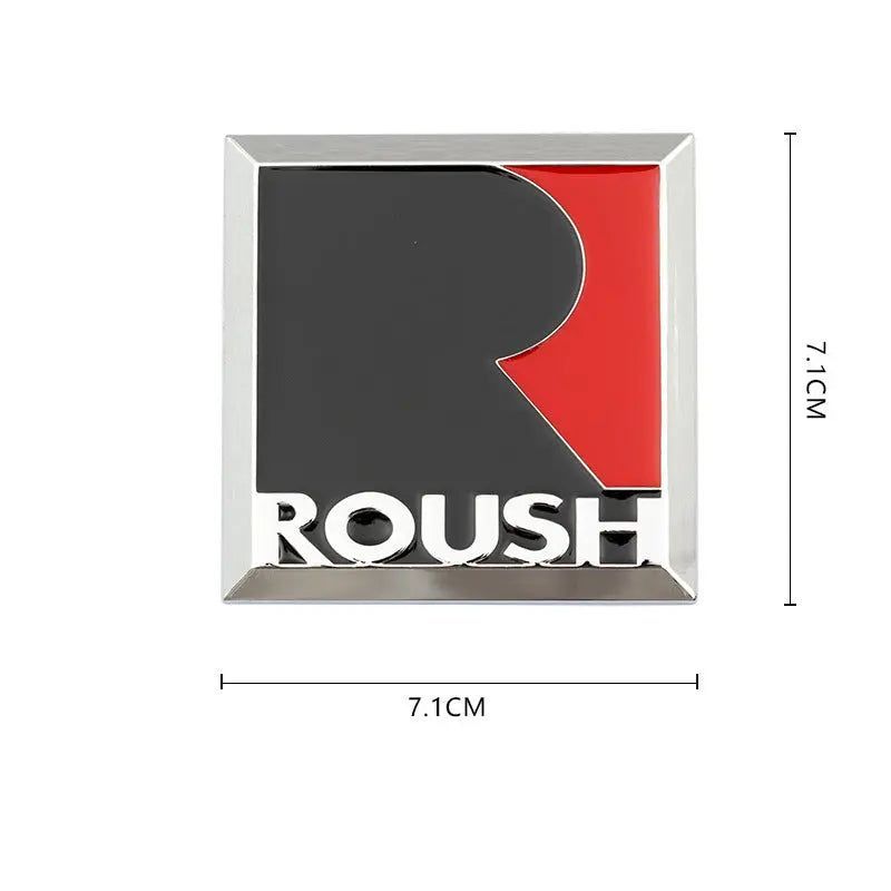 3D Metal ROUSH MOPAR Decoration Stickers Trunk Fender Rear For Ford Mustang