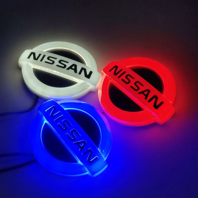 Rear Front Led Emblem For Nissan X-TRAIL XTRAIL T30 T31 T32 Juke Qashqai J10