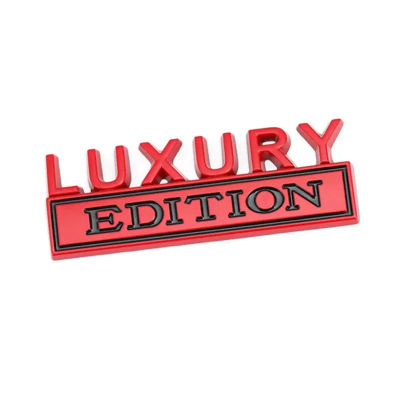 Car Sticker Luxury Edition Badge Emblem Hood Grille for BMW Subaru Mazda Skoda Cadillac