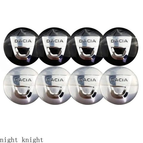 4PCS 56mm Dacia Car Wheel Center Hub Cap Sticker Auto Tire Emblem Badge Decal