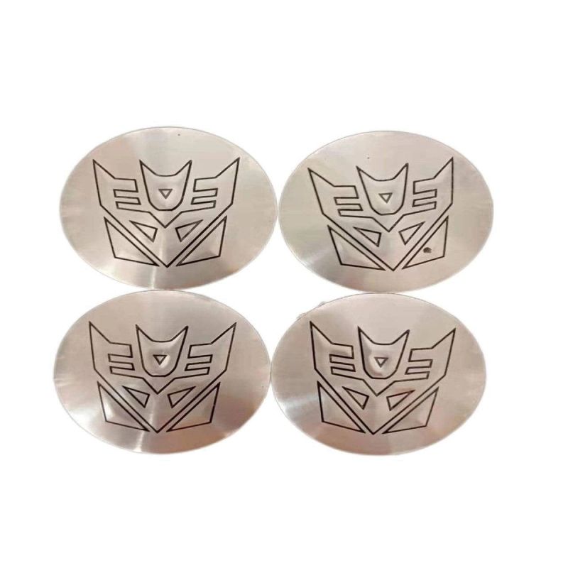 4pcs 56mm Transformers Autobots Decepticons Car Wheel Center Stickers Wheel Center Hub Caps Badge Emblem Decal
