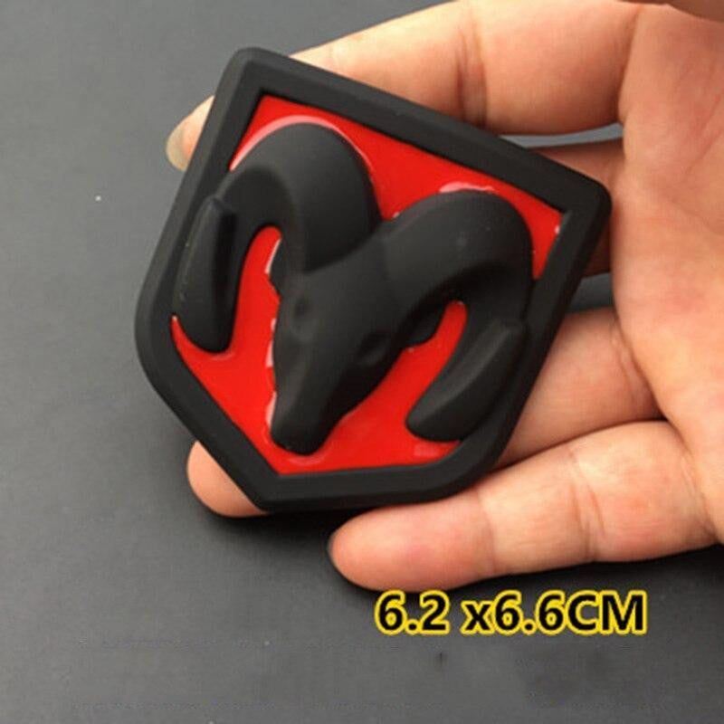 3d Ram Metal Badge Sticker for Dodge RAM 1500 2500 3500 Challenger Charger Durango Nitro Journey Caliber Car Exterior