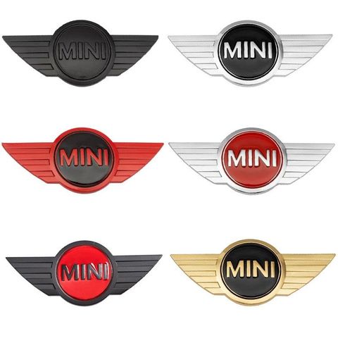Mini Cooper 3D Metal Stickers Emblem Badge For One R50 R52 R53 R56 R60 F55 F56 R57