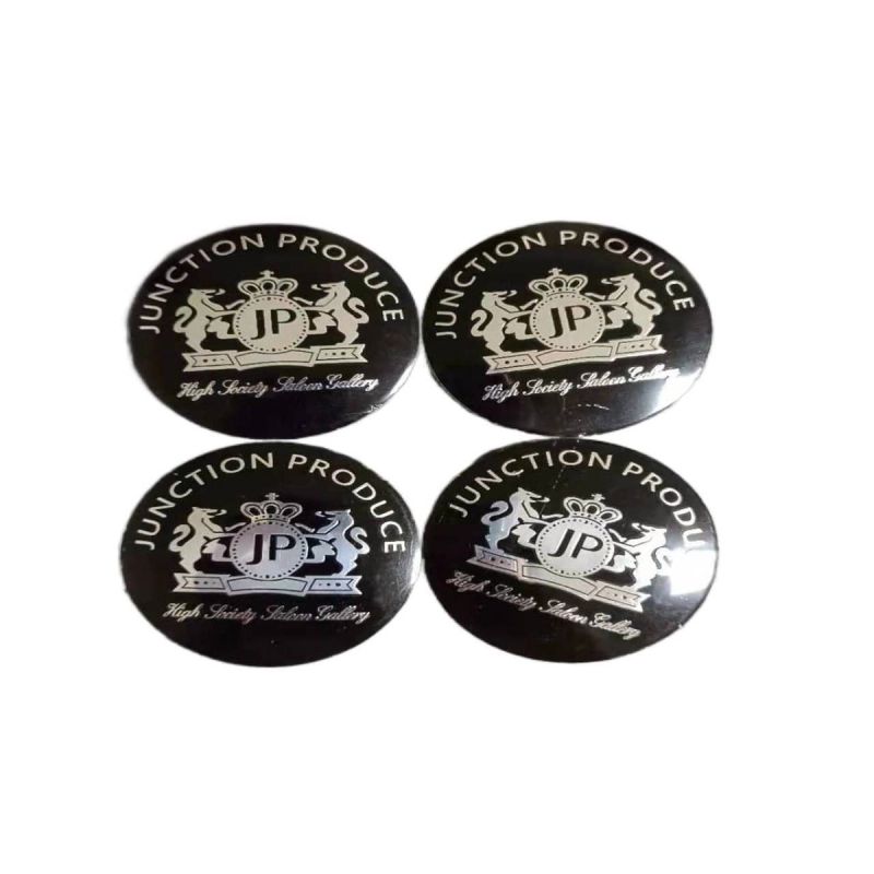 4x 56mm 2.2 JP Junction Produce Wheel Center Hub Caps Emblem Decal Car Sticker