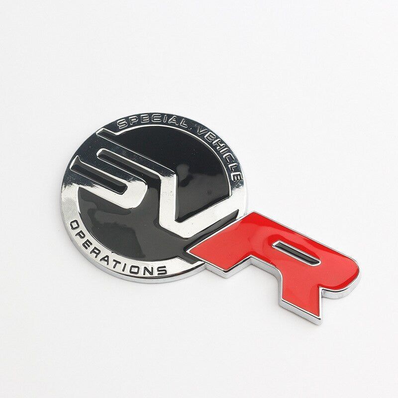 Land Rover SVR 3D Metal Front Grille Emblem Badge