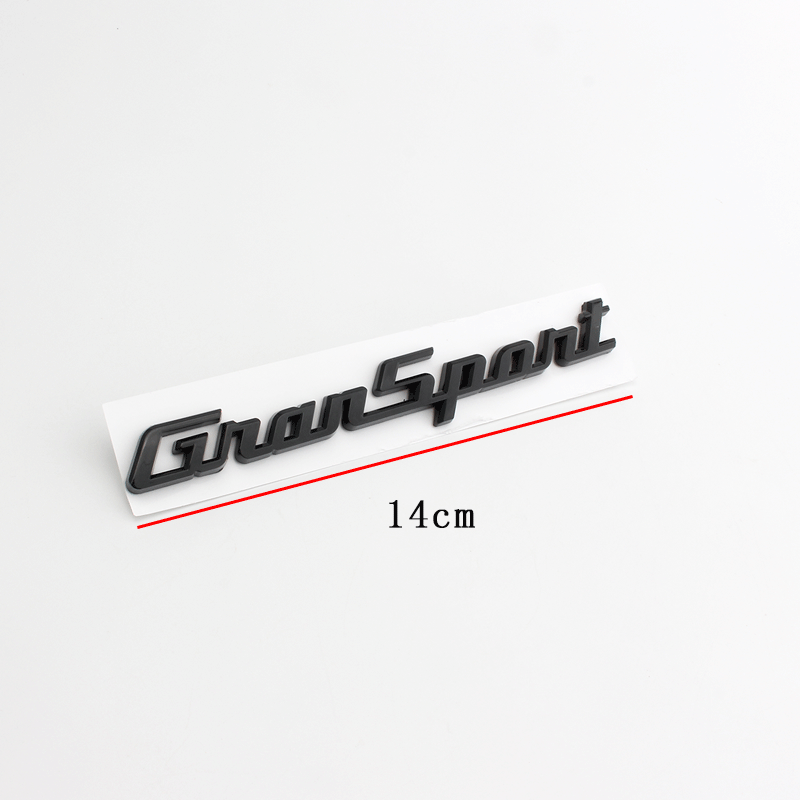 Maserati GTS Gransport Granlusso Quattroporte Granturismo Letter Emblem Badge Stickers Decals