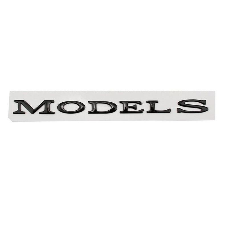 Replace ABS Letter Rear Tail Emblem Sticker Badge Decal For TESLA Model 3 X S