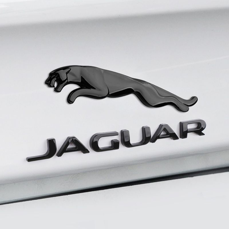 Letter Rear Trunk Emblem Badge Decals for Jaguar E-PACE F-PACE F-TYPE