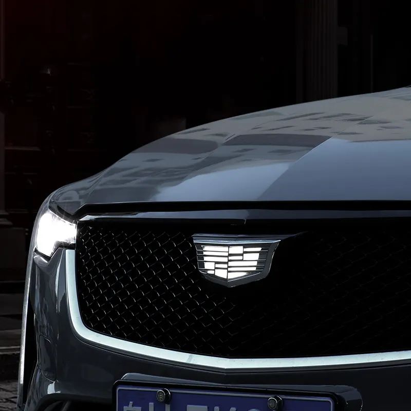LED Light Emblem Front Grille Badge for Cadillac CT4 CT5 CT6 XT4 XT5 XT6 XTS ATSL
