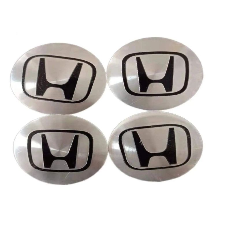 4pcs 56mm Honda Mugen Power Odyssey City Insight Accord Civic CRV Car Wheel Center Hub Cap Sticker Emblem Badge Decal