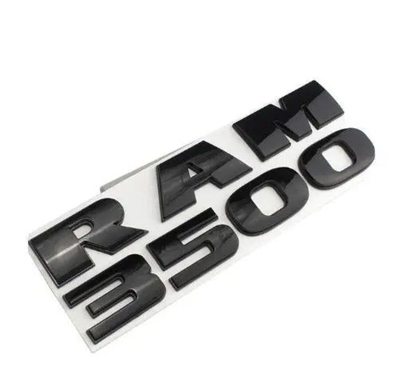 Tailgate 3D RAM For 2014&UP Ram 1500 2500 3500 Tailgate Letters Emblem Decal ABS Inserts
