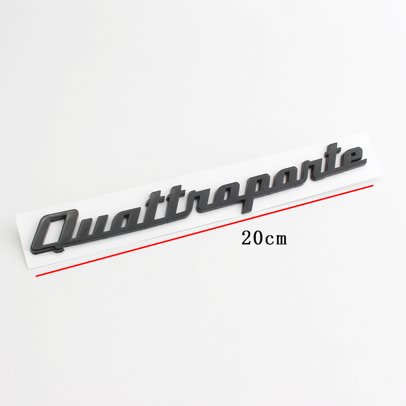 Maserati GTS Gransport Granlusso Quattroporte Granturismo Letter Emblem Badge Stickers Decals