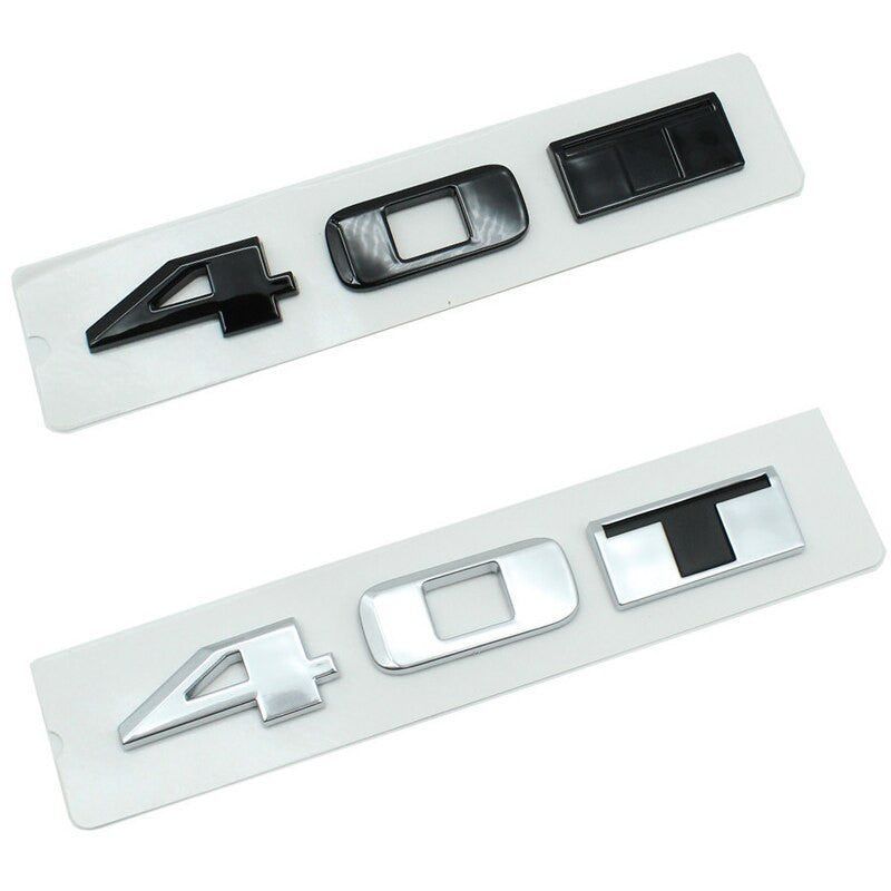 Back Trunk ABS Sticker For Cadillac CT4 CT5 CT6 ATS XT4 XT5 XT6 Badge Emblem