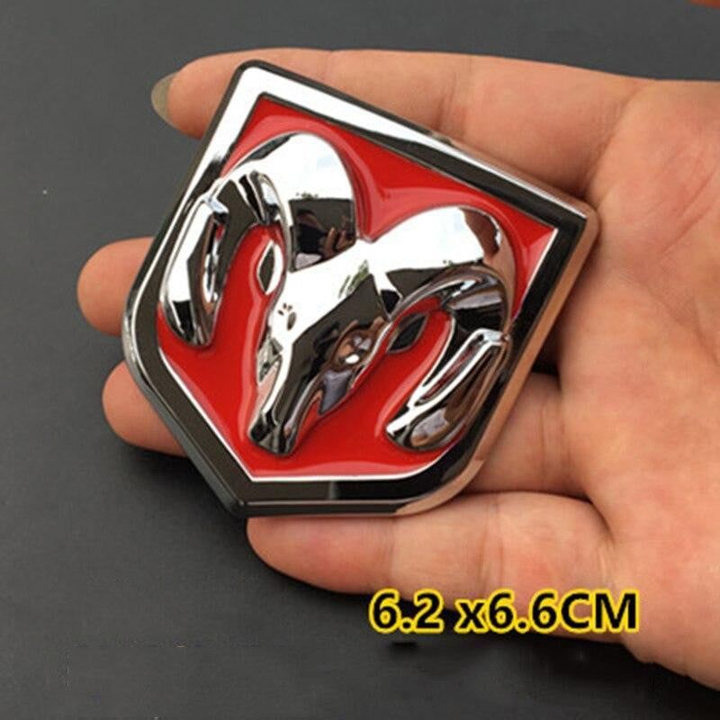 3d Ram Metal Badge Sticker for Dodge RAM 1500 2500 3500 Challenger Charger Durango Nitro Journey Caliber Car Exterior