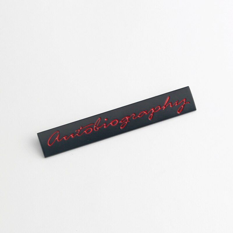 For Land Rover Metal Autoliography Supercharged Badge Rear Trunk Emblem Decals Sticker