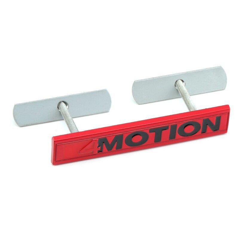 4 Motion Stickers Emblem Badge Decals Front Hood Grille for Volkswagen