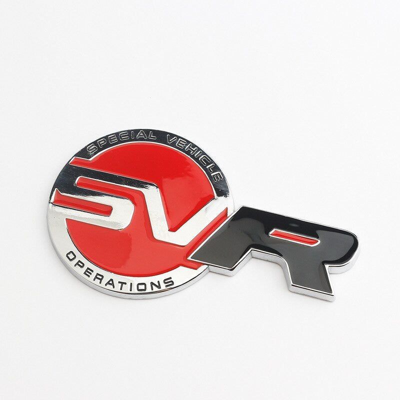 Land Rover SVR 3D Metal Front Grille Emblem Badge