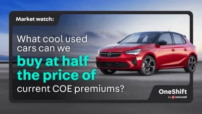 Market Watch: What Cool Used Cars Can We Buy At Half The Price Of Current COE Premiums?