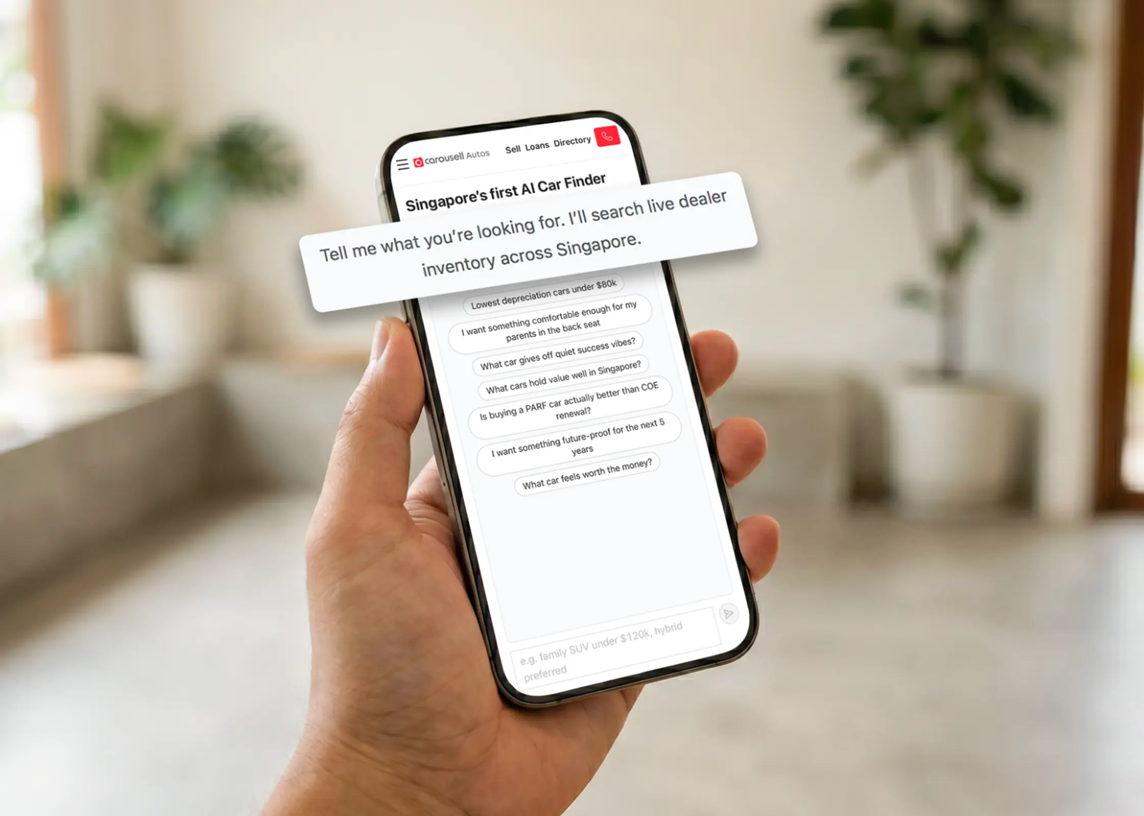 Carousell Autos launches Singapore’s first AI-powered car finder