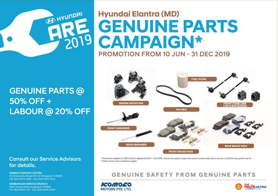 Hyundai Genuine Parts Promo – photo 1