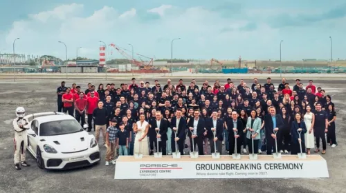 Construction Of Porsche Experience Centre Singapore Under Way