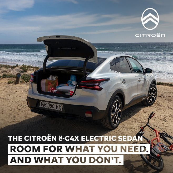 Citroën ë-C4X Electric Sedan from $70,999 (excludes Cat A COE)