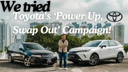 I tried Toyota's 'Power Up, Swap Out' Campaign and fell in love with the Harrier Hybrid