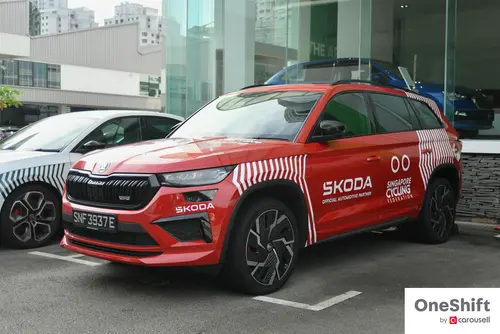 Skoda Singapore Is The Official Automotive Partner Of Singapore Cycling Federation