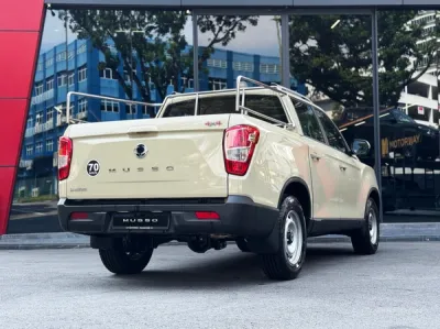 SsangYong Musso Double Cab Pickup Launched, Priced At S$109,888 Without COE