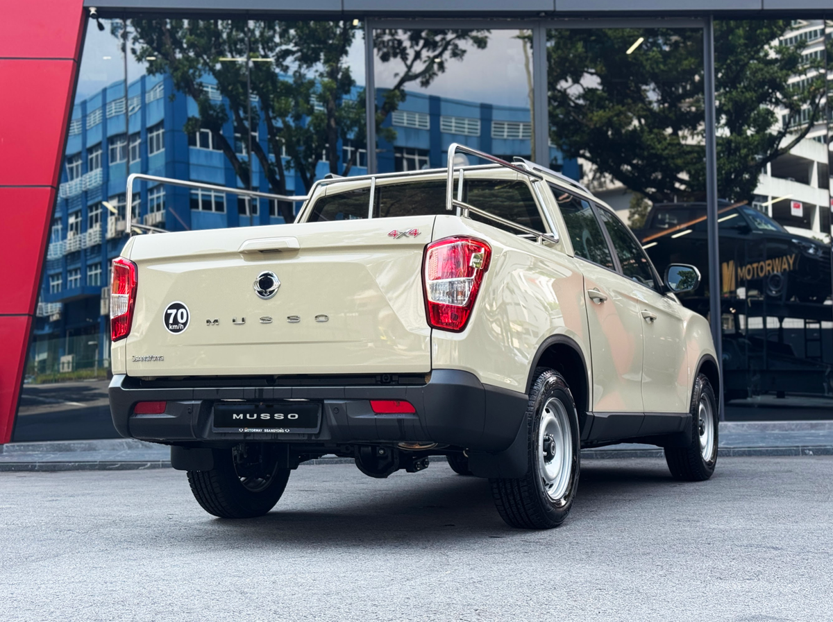 SsangYong Musso Double Cab Pickup Launched, Priced At S$109,888 Without COE – photo 2