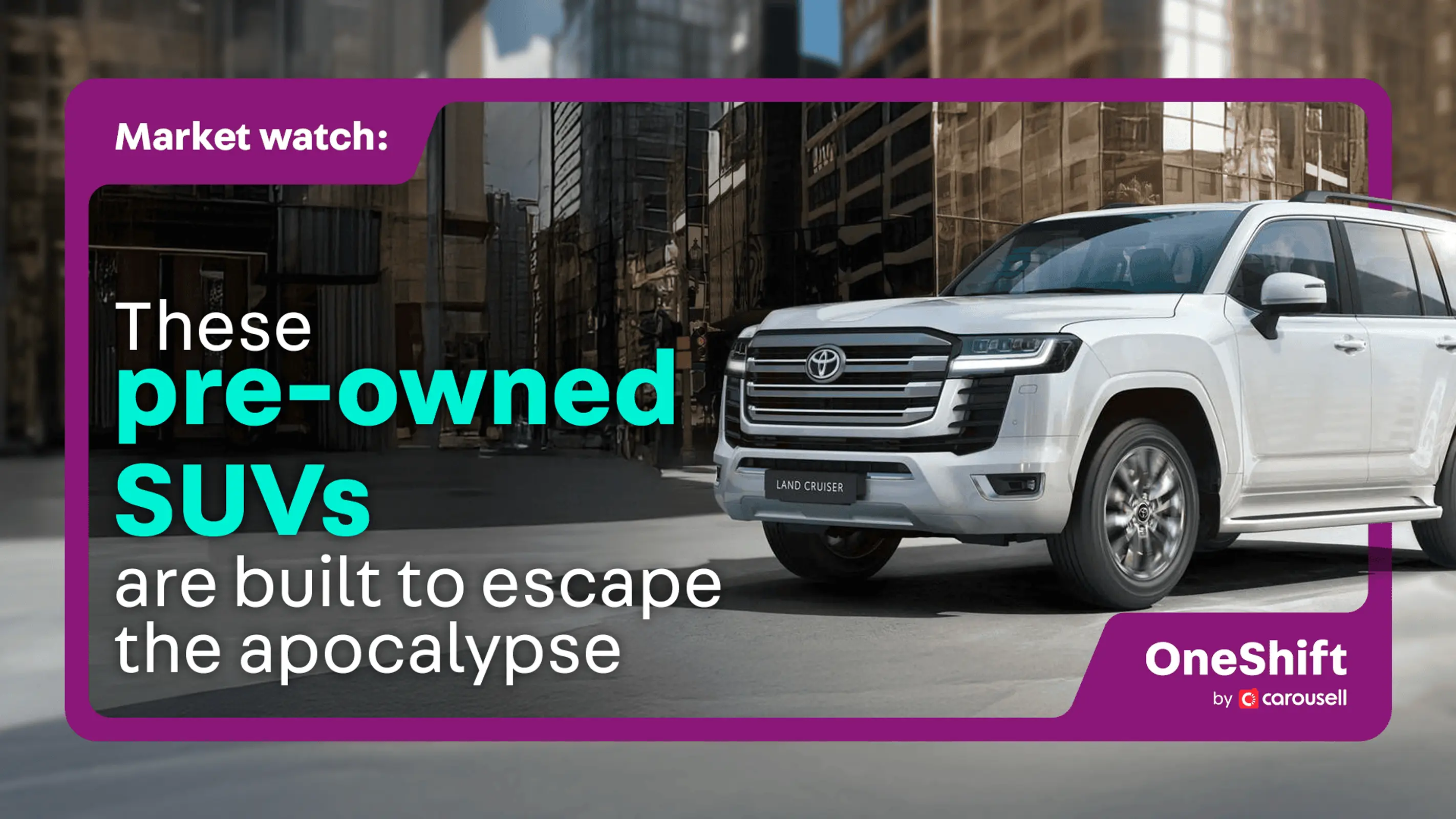 Market Watch: These Pre-Owned SUVs Are Built To Escape The Apocalypse