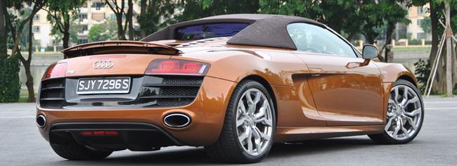 Audi R8 Spyder 5.2 FSI quattro Review: Catching Spyders – photo 1
