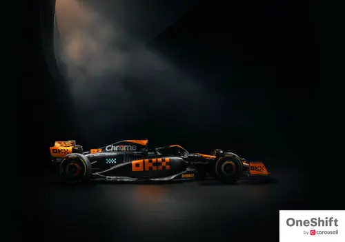 Matte Black Everything: Stealth Mode For McLaren MCL60 Race Car