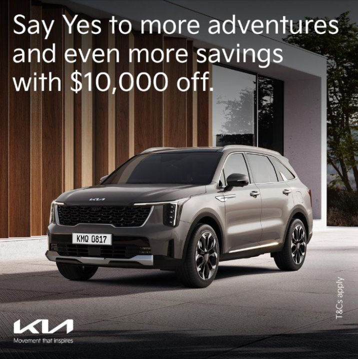 Kia Sorento Hybrid promotion
