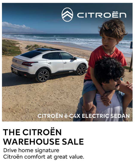 Citroën ë-C4X Electric Sedan from $180,999