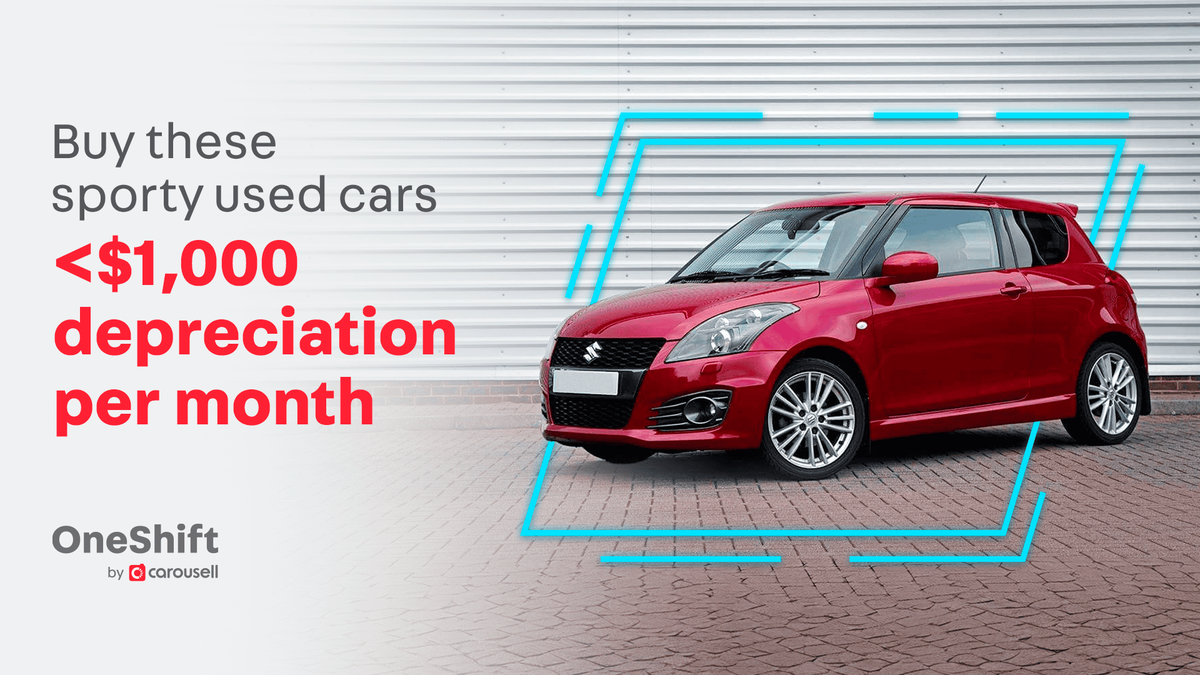 Market Watch: Buy These Sporty Used Cars At Less Than S$1,000 Depreciation Per Month – photo 1