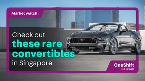 Market Watch: Check Out These Rare Convertibles In Singapore