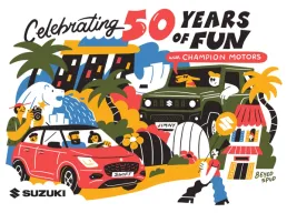 Suzuki Is Celebrating 50 Years With Champion Motors In Singapore 