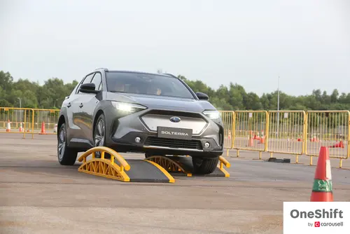 What We Learnt About Subaru's EyeSight 4.0 and the Solterra's Parking and Terrain Skills