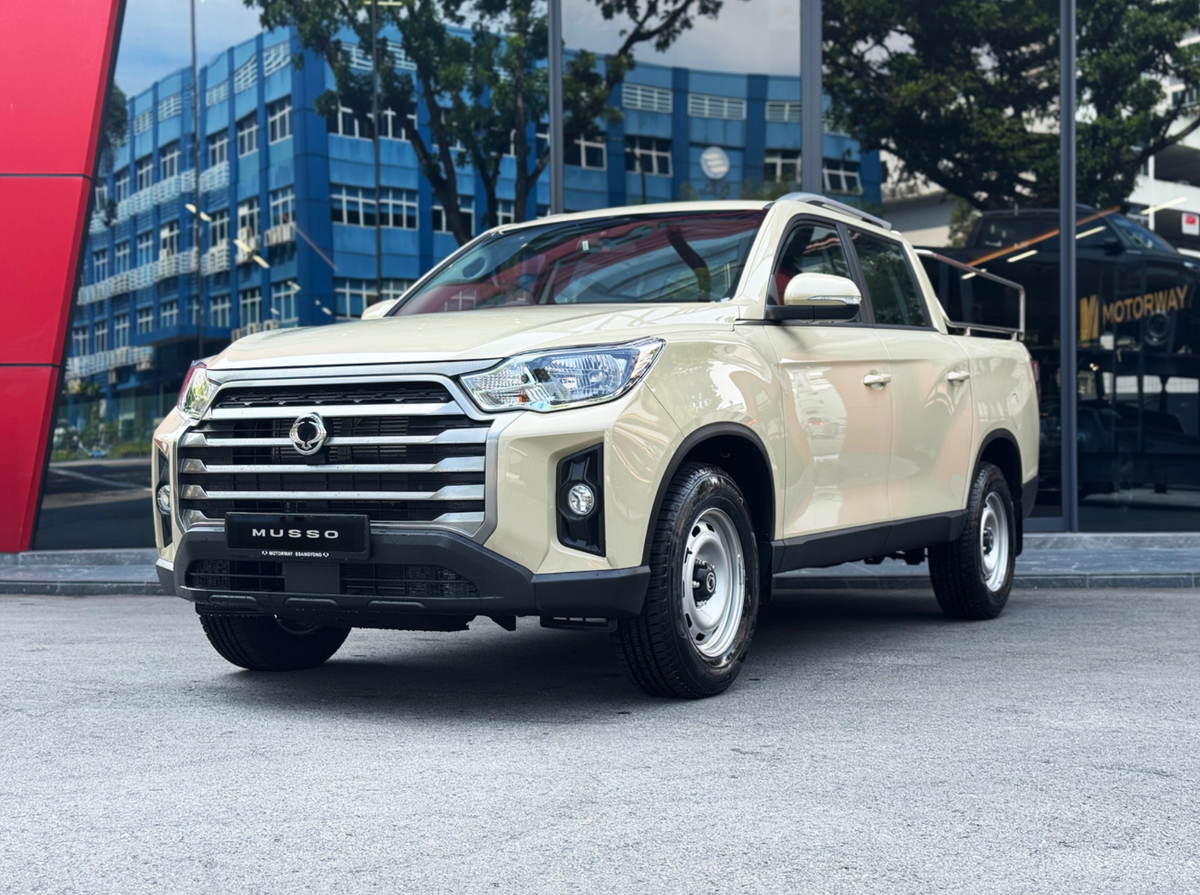 SsangYong Musso Double Cab Pickup Launched, Priced At S$109,888 Without COE – photo 1