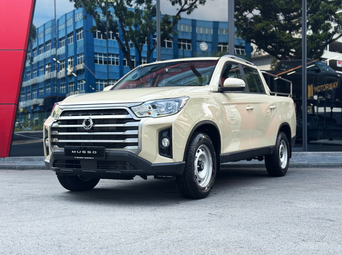SsangYong Musso Double Cab Pickup Launched, Priced At S$109,888 Without COE – photo 1