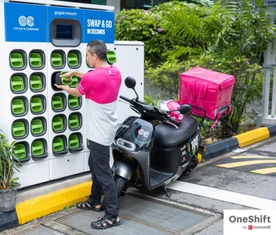 Two-Wheel Vehicle Battery Swapping Technology Lands In Singapore