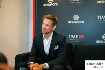 Jenson Button Would Love To Drive His Jaguar C-Type Around Marina Bay Street Circuit