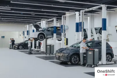 Komoco Motors Builds World's First Dedicated EV Service Centre For Hyundai