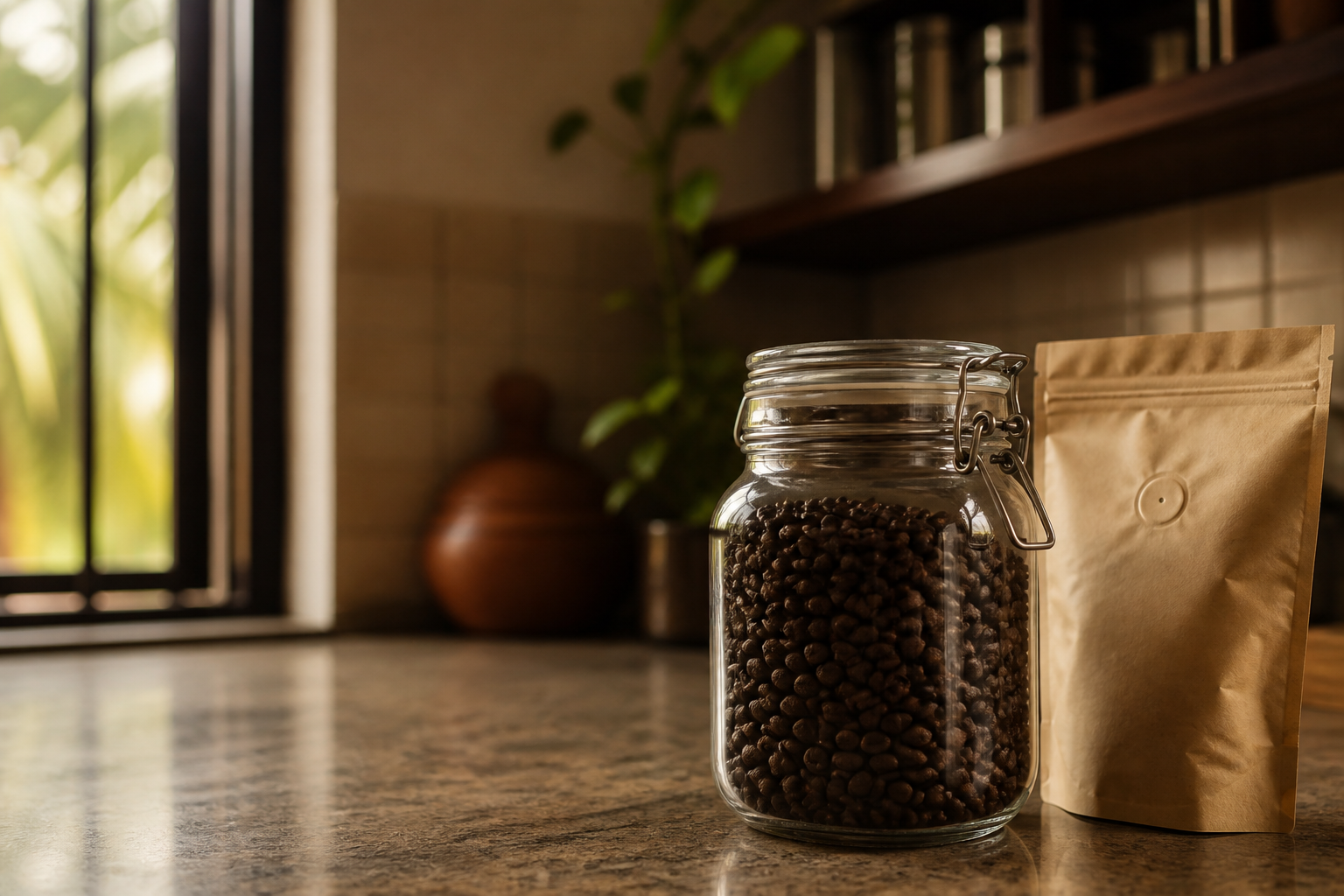 Storing Coffee Beans at Home in India