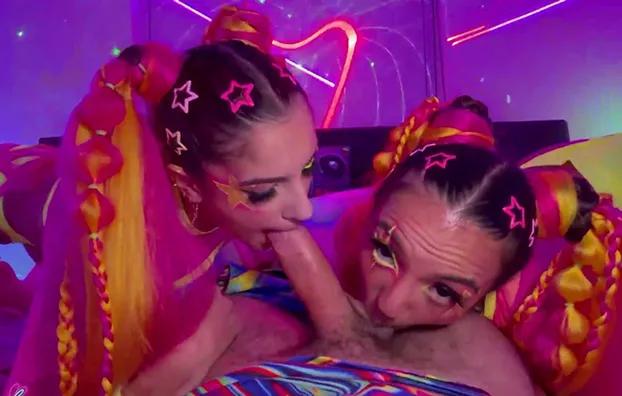 [RaveBunnys] Sasha Tatcha, Madison Steele (Steal The Spotlight With Their Seductive Moves!  | Xporn