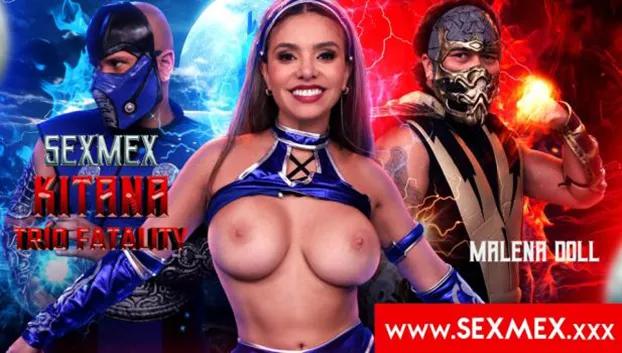 [SexMex] Malena Doll (Kitana - Fatality Threesome | Xporn