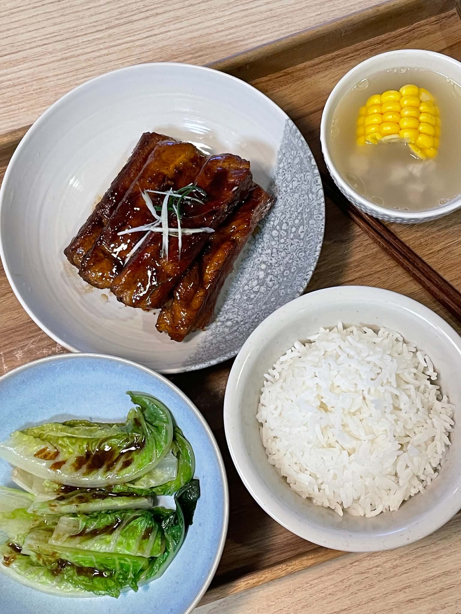 Pan-Fried Pork Ribs