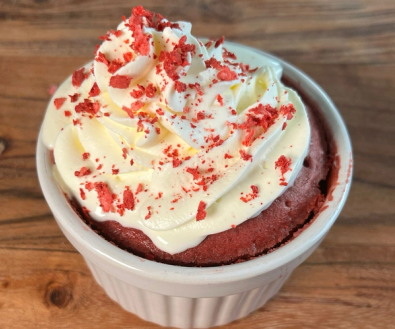 Red velvet mug cake 
