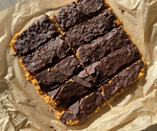 Chokladbars med dulce de leche